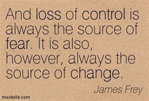 Five steps to kick that out-of-control feeling