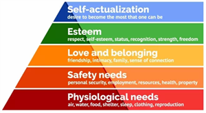 Pandemic bring hierarchy of needs into focus